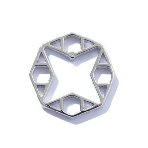 1017 ALYX 9SM Geometric Link Bracelet Charm Men SILVER Bracelets